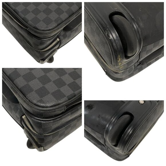 LOUIS VUITTON Pilot Case Damier Graphite - Suitcase 989-061025 - Picture 6 of 13